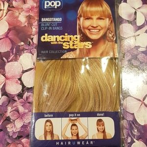 Bangotango Blunt Cut Clip in Bangs